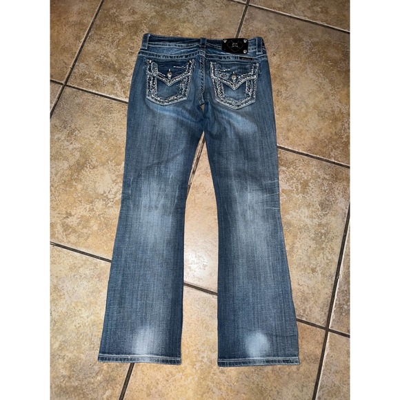 Miss Me Easy Boot Jeans Size 27 - Picture 2 of 4